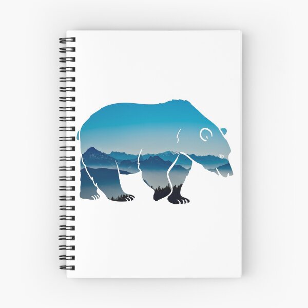 Item preview, Forest dwellers Forester bear forest nature animal wilderness designed and sold by anziehend.