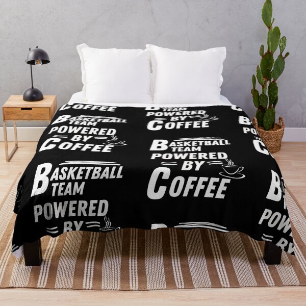 Item preview, Basketball team powered by coffee designed and sold by annoying-shirts.