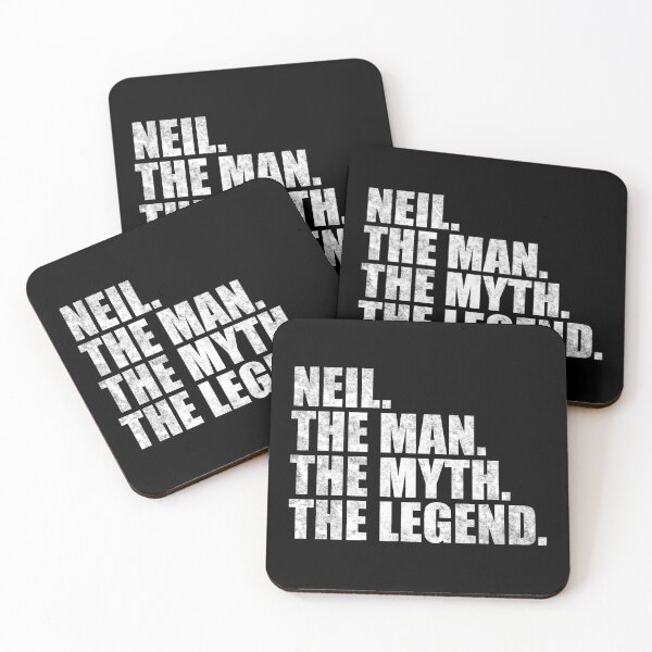 Item preview, Neil Name Neil The Man The Myth The legend designed and sold by Teelogic.