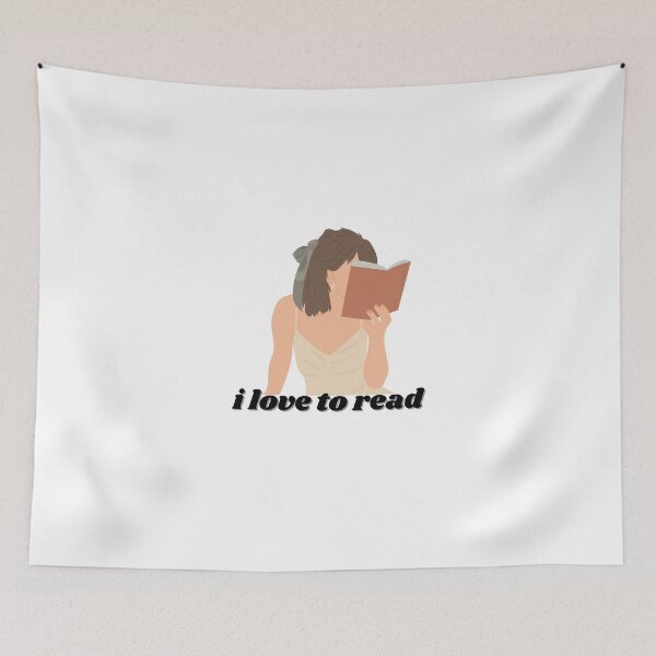 Item preview, I love to read designed and sold by ChiWellness Shop.