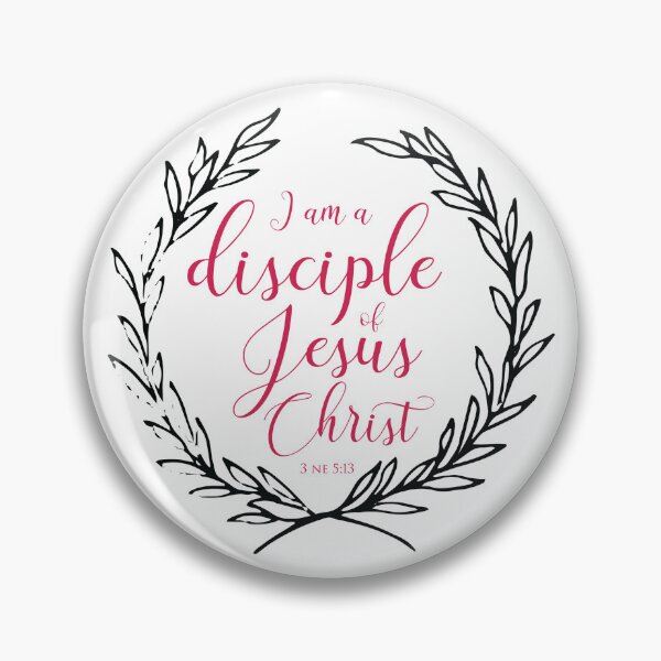 Item preview, Laurel Leaf I am a disciple of Jesus Christ designed and sold by LoftyJDesign.