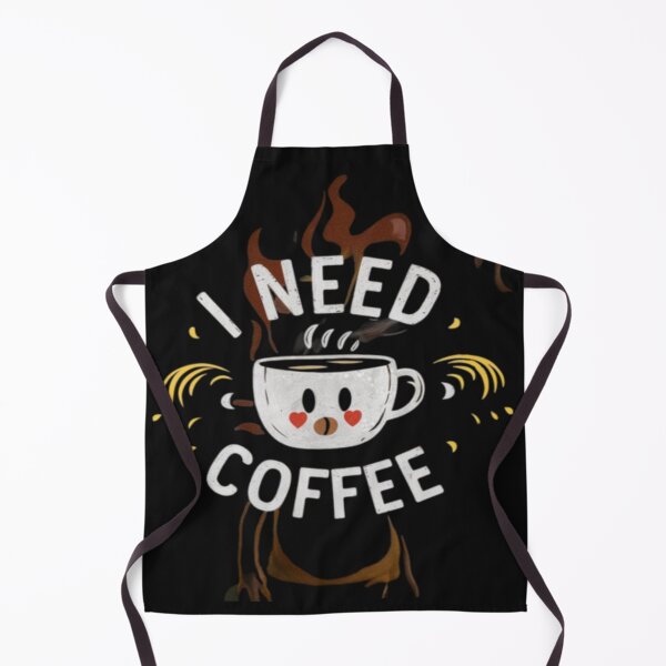 Aperçu de l'œuvre J'ai besoin de café créée et vendue par AIStarDesigns.