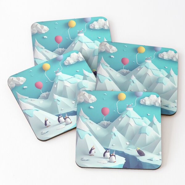 Item preview, Happy Penguin Party designed and sold by cute-animals99.
