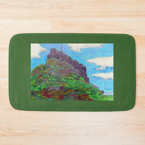 Item preview, 825 - LINDISFARNE CASTLE - DAVE EDWARDS - COLOURED PENCILS - 2024 designed and sold by BLYTHART.