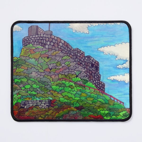 Item preview, 825 - LINDISFARNE CASTLE - DAVE EDWARDS - COLOURED PENCILS - 2024 designed and sold by BLYTHART.