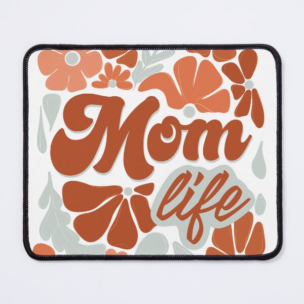 Item preview, Mom life mothers day flower illustration designed and sold by Matoforma.