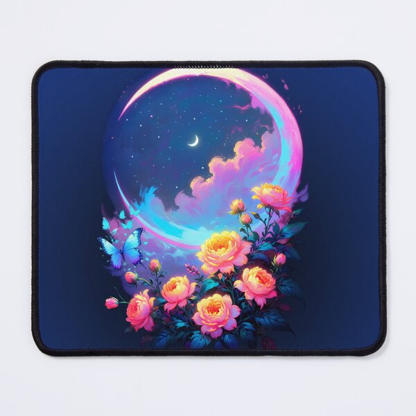 Item preview, Moon and Flowers in Dreamland designed and sold by Eva Nev.