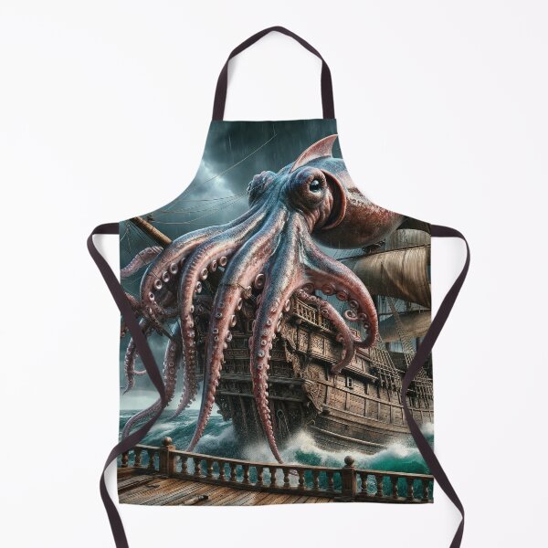 Item preview, Squid Pro Quo: Tales of the Tentacled Titan designed and sold by FantasyVillaArt.