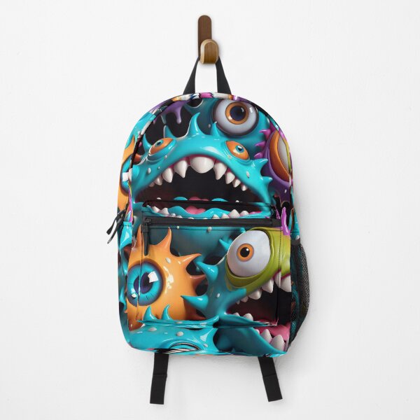 Item preview, Funny Monster Face Pattern designed and sold by TheArtOfPat.