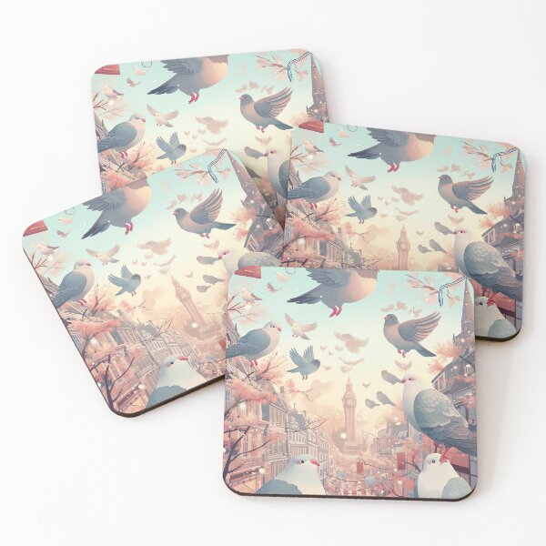 Item preview, City Pigeon Mail designed and sold by cute-animals99.
