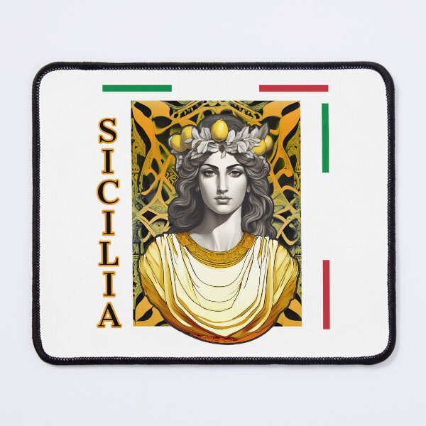 Item preview, Sicilia ceramica graste e limoni - Sicily its famous lemons and ceramics designed and sold by miskaralise.