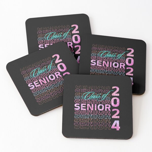 Item preview, Senior 2024 Multicolor Glitters Graduation Design designed and sold by Raise2Shine.