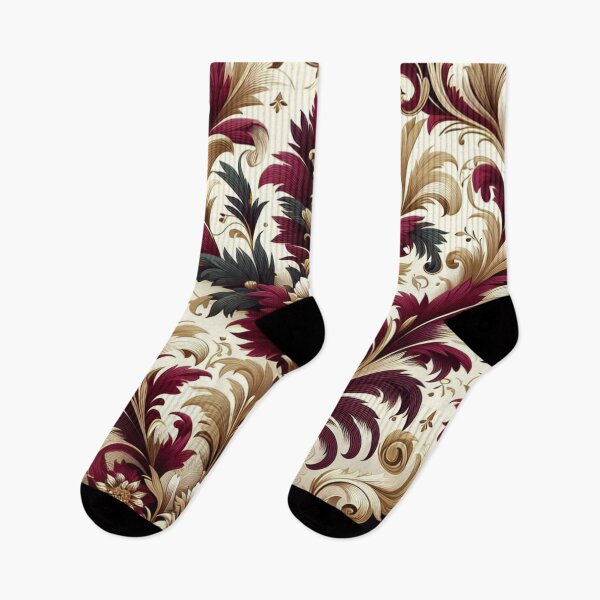 Item preview, Burgundy, Black & Gold Damask designed and sold by DesignsByPrnces.