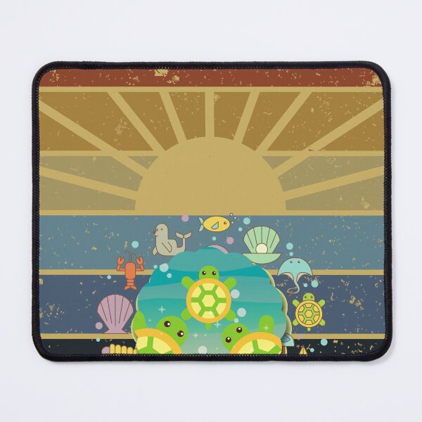 Item preview, sea creatures in sea sunset designed and sold by MerryCrown.