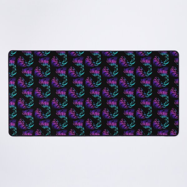 Item preview, Tech wave blue and pink geometric design designed and sold by ByteMode.