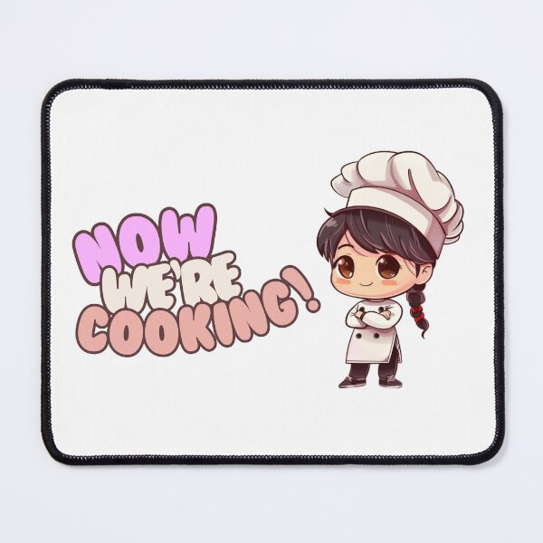 Item preview, Now We're Cooking Cute Chef Girl designed and sold by kingroy.