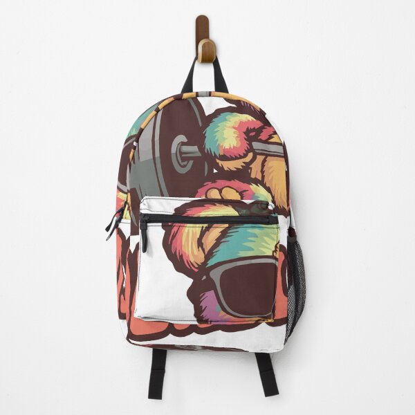 Item preview, Psychedelic Deadlifting Bear Design designed and sold by Brian Hibbs.