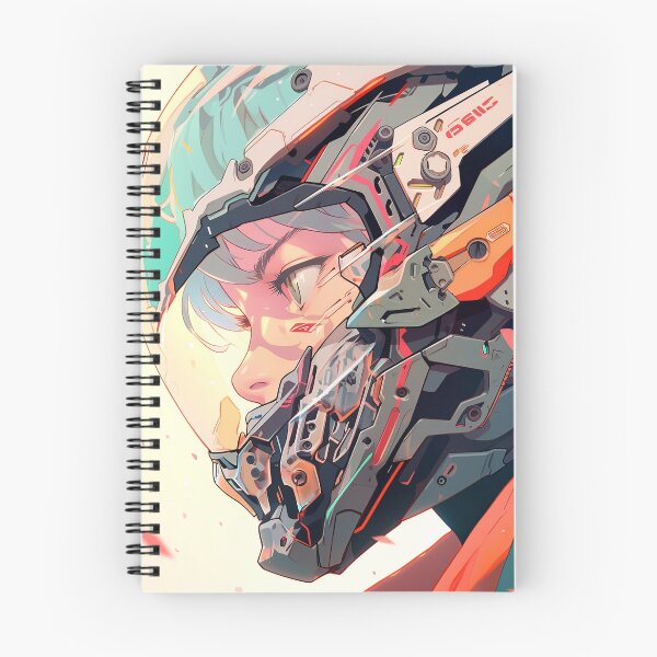 Item preview, Cyborg Exoskeleton Helmet Visor Anime Girl designed and sold by bubblegoth.