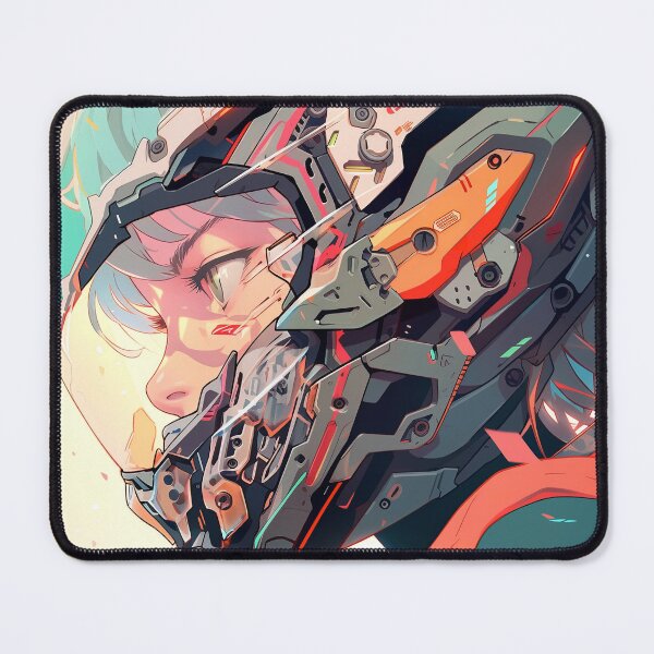 Item preview, Cyborg Exoskeleton Helmet Visor Anime Girl designed and sold by bubblegoth.