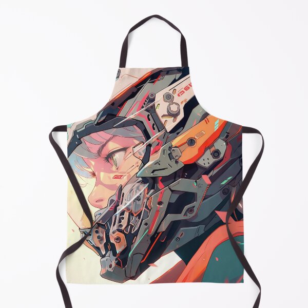 Item preview, Cyborg Exoskeleton Helmet Visor Anime Girl designed and sold by bubblegoth.
