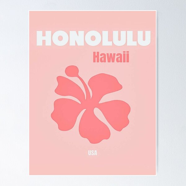 Item preview, Honolulu Hawaii designed and sold by xoxo,  hannah.