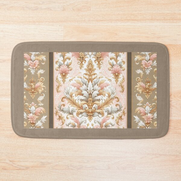 Item preview, Pink, White & Gold Damask designed and sold by DesignsByPrnces.