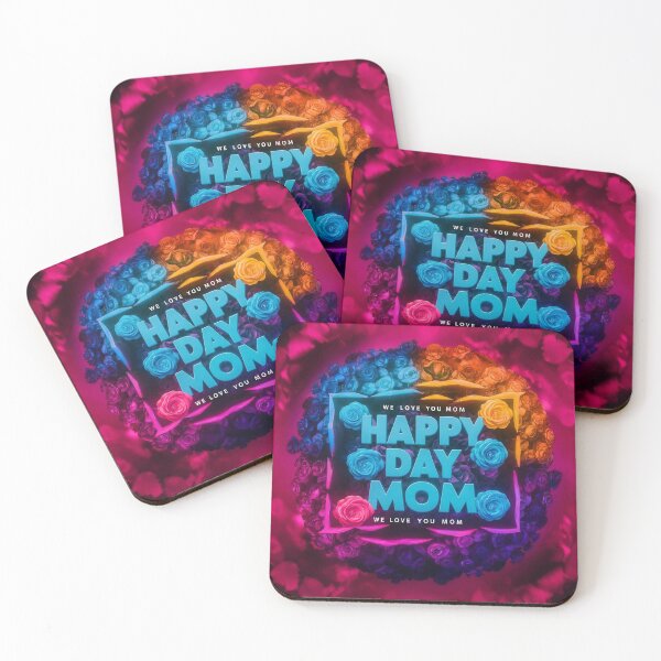 Item preview, Happy Day Mom white flowers designed and sold by BillyREY.