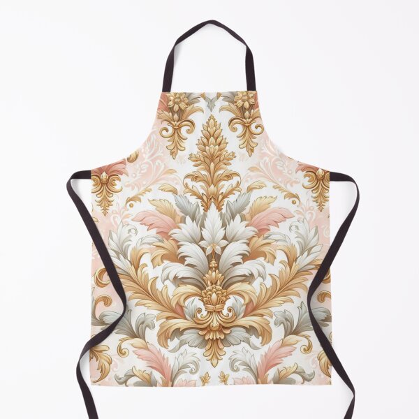 Item preview, Pink, White & Gold Damask designed and sold by DesignsByPrnces.