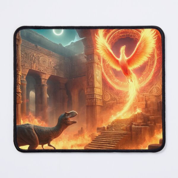 Item preview, Epochs Entwined: Dawn of Fire and Fang designed and sold by FantasyVillaArt.