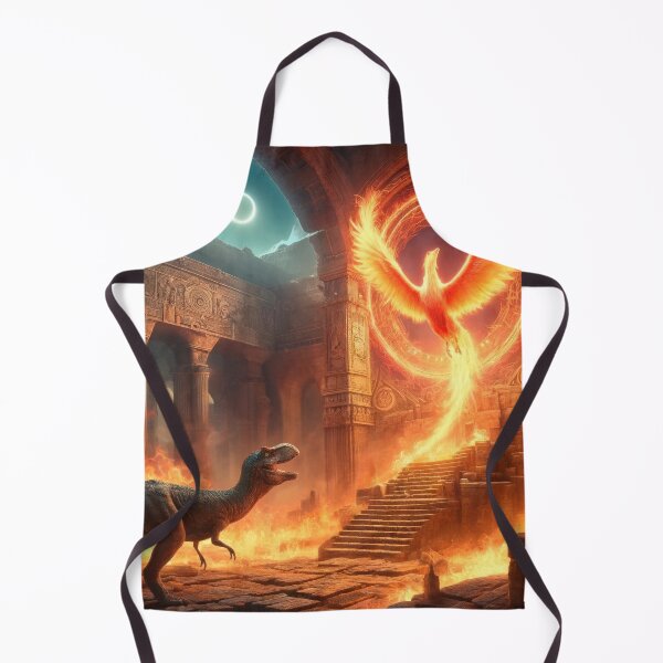 Item preview, Epochs Entwined: Dawn of Fire and Fang designed and sold by FantasyVillaArt.