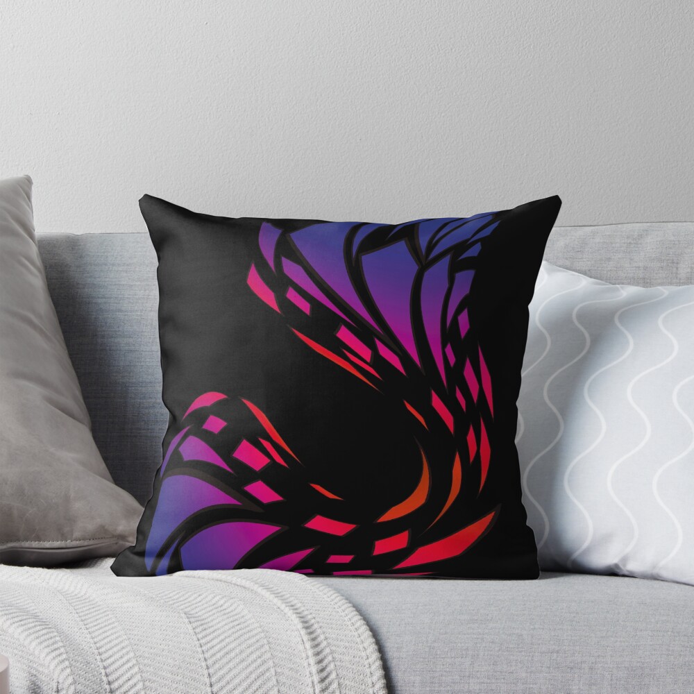 Item preview, Throw Pillow designed and sold by ByteMode.