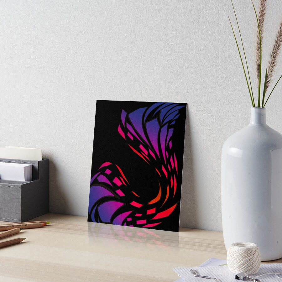 Item preview, Art Board Print designed and sold by ByteMode.