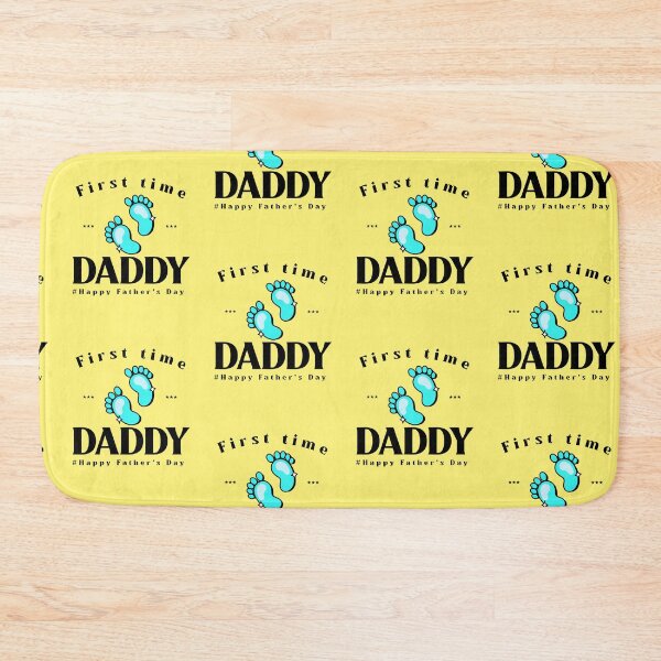 Item preview, First time Daddy. Happy Father's Day designed and sold by ButterflyDsgns6.