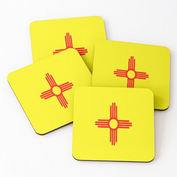 Item preview, The state flag of New Mexico in the USA designed and sold by Peter Etchells.