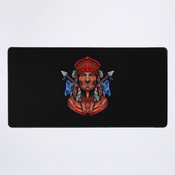 Item preview, Old Indian leader apace illustration  designed and sold by nickardi.
