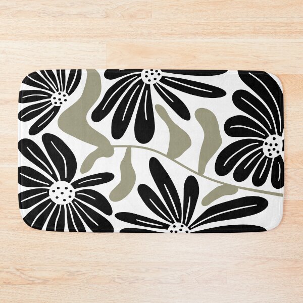 Item preview, Abstract home decorating minimalist flower line art wall poster designed and sold by jayne0524.