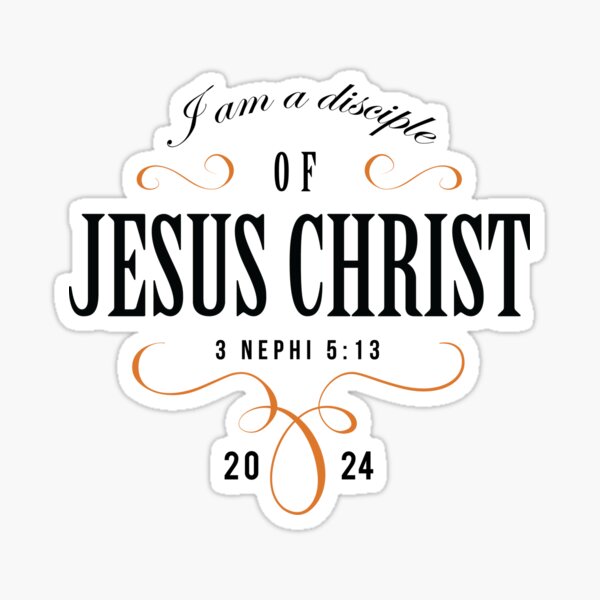 Item preview, Elegant l I am a disciple of Jesus Christ designed and sold by LoftyJDesign.