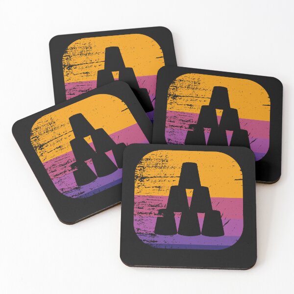 Item preview, Cup Stacking Retro designed and sold by MooonTees.