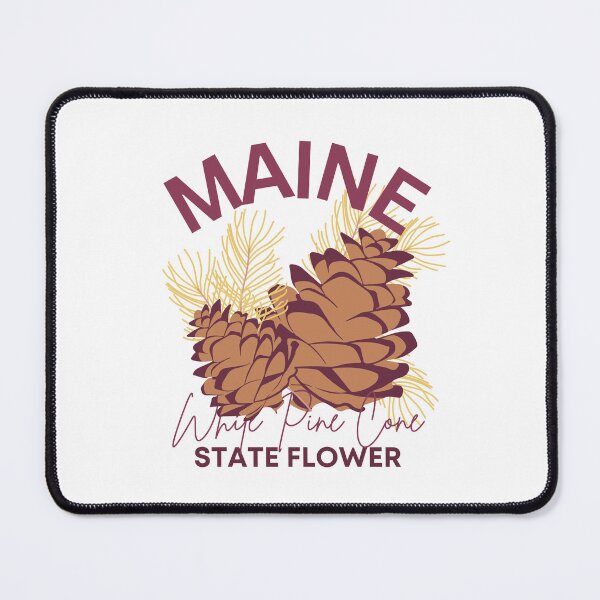 Artikelvorschau, Maine White Pine Cone State Flower Classic T-shirt entworfen und verkauft von ThinkNature!.