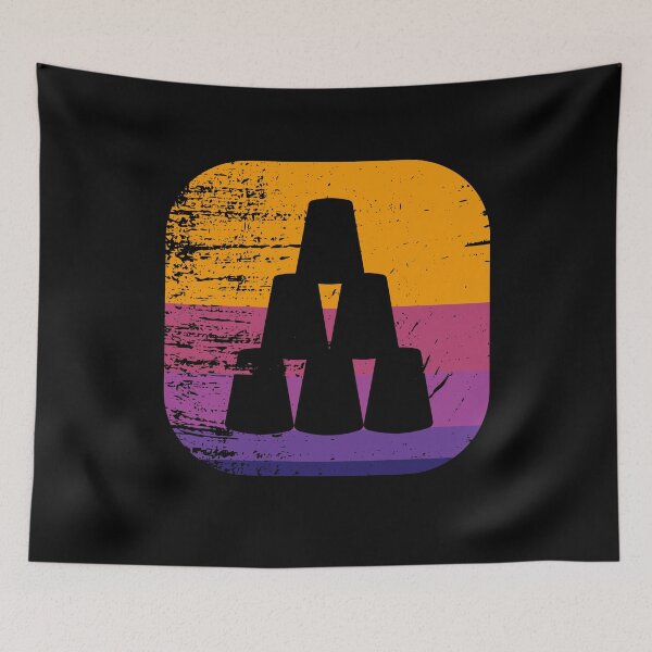 Item preview, Cup Stacking Retro designed and sold by MooonTees.