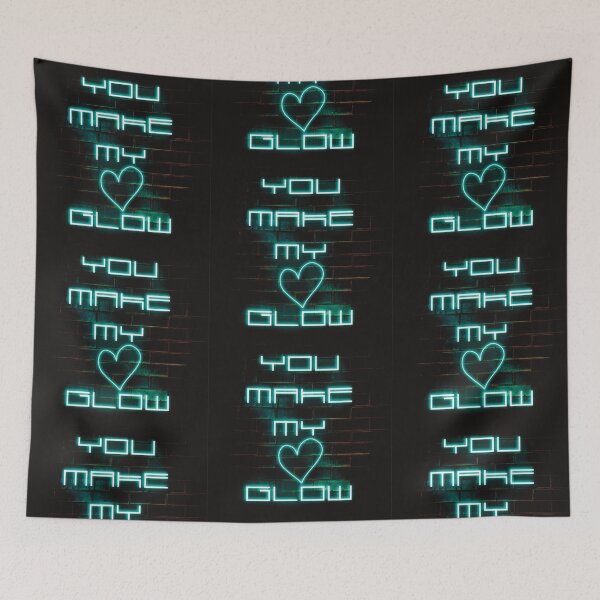 Artikelvorschau, You make my Heart glow valentine  entworfen und verkauft von ByteMode.