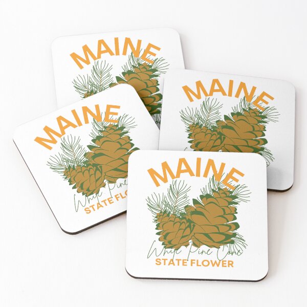 Aperçu de l'œuvre Maine White Pine Cone State Flower Classic T-shirt créée et vendue par ThinkNature!.