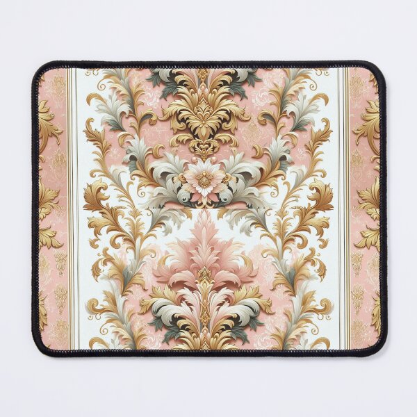 Item preview, Pink, White & Gold Damask designed and sold by DesignsByPrnces.