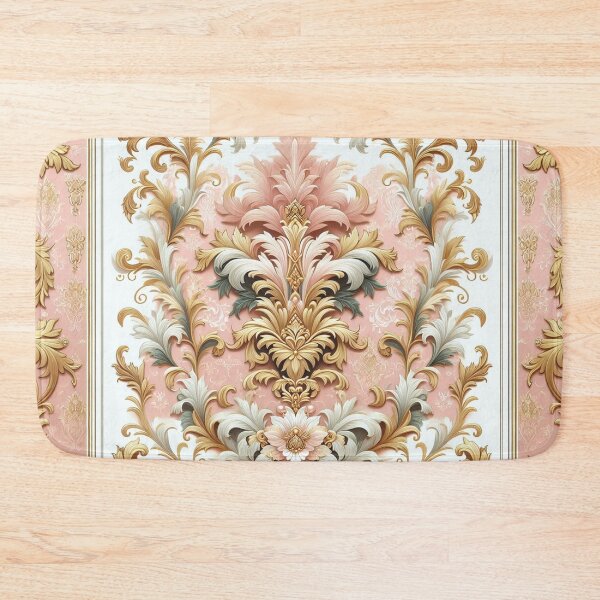 Item preview, Pink, White & Gold Damask designed and sold by DesignsByPrnces.