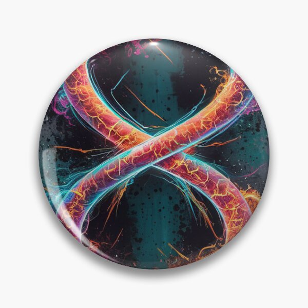 Item preview, Vibrant Infinity Symbol designed and sold by Myriam Iart.