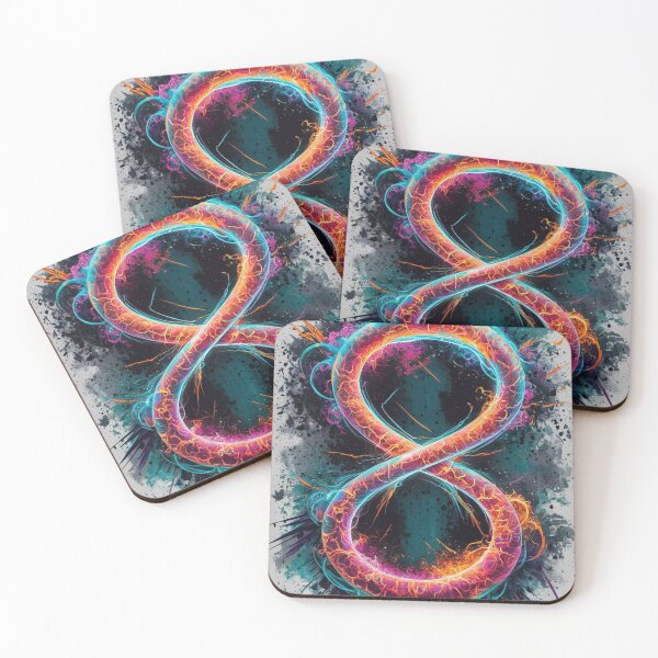 Item preview, Vibrant Infinity Symbol designed and sold by Myriam Iart.