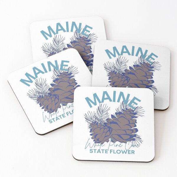 Aperçu de l'œuvre Maine White Pine Cone State Flower Classic T-shirt créée et vendue par ThinkNature!.