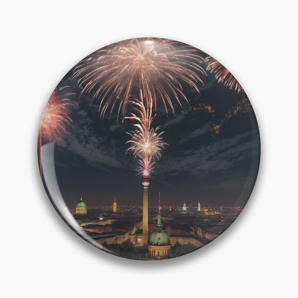Item preview, Fireworks Above Berlin designed and sold by Burkae.