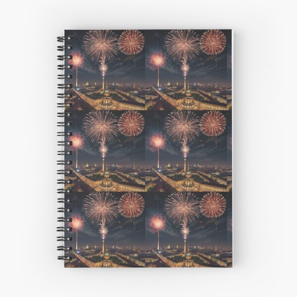 Item preview, Fireworks Above Berlin designed and sold by Burkae.