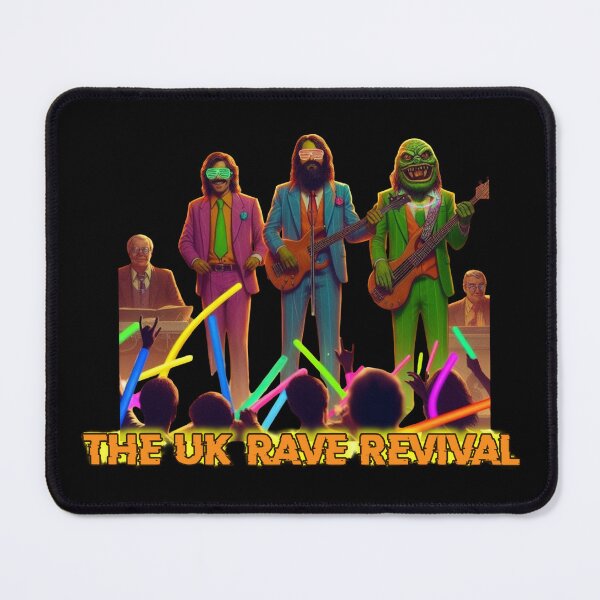 Item preview, UK Rave Revival designed and sold by Cyphertribe.